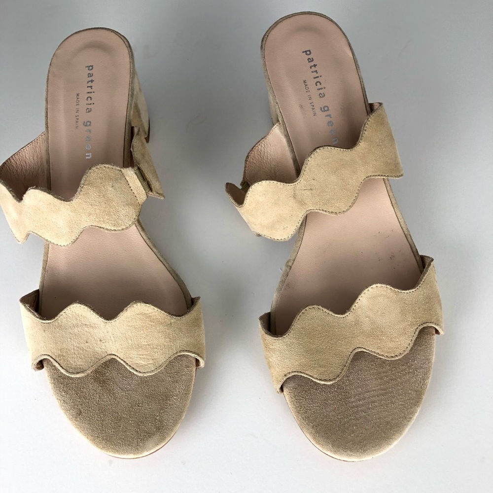 Patricia Green NWOT suede sandals Sz. 9 - Picture 3 of 6